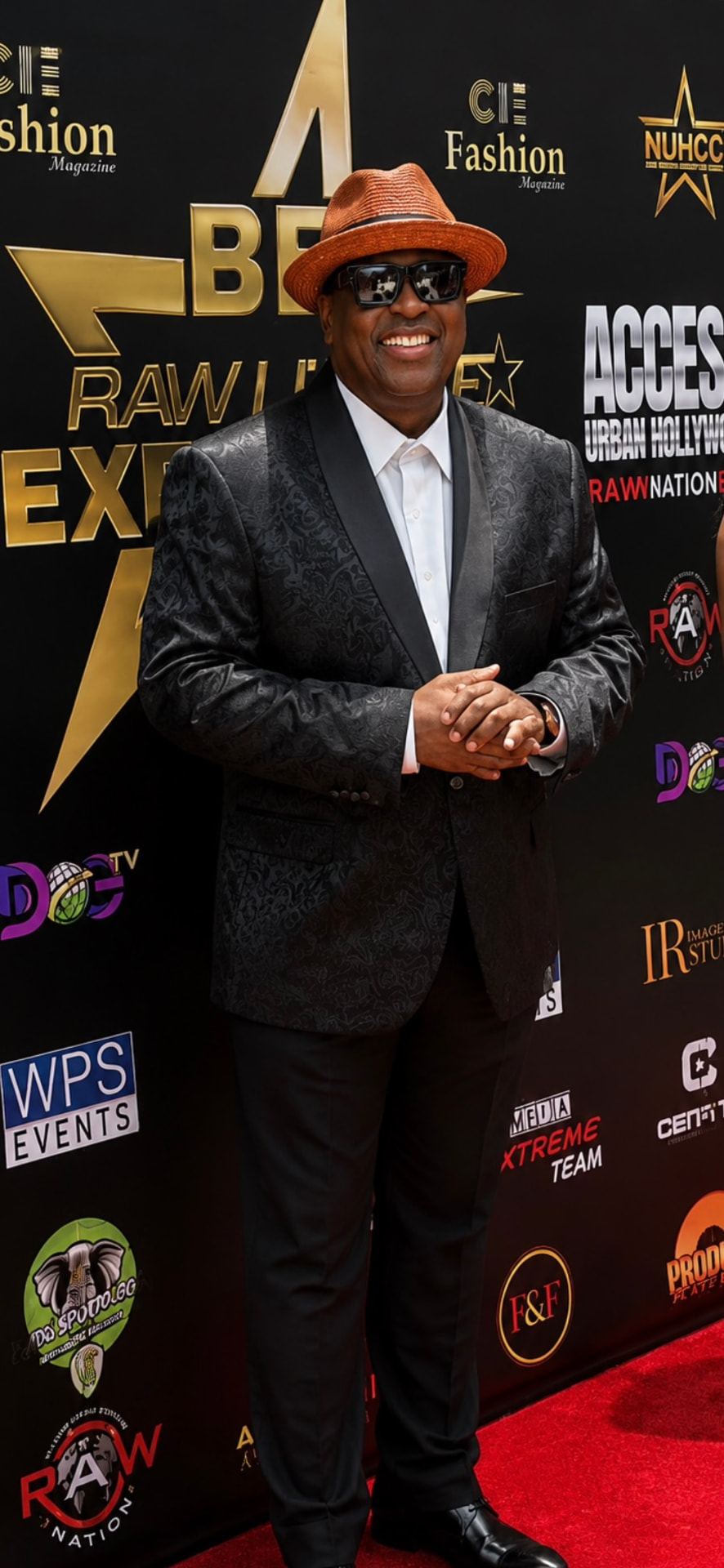 Rob Diggy Morrison at the BET Raw Nation Expo red carpet